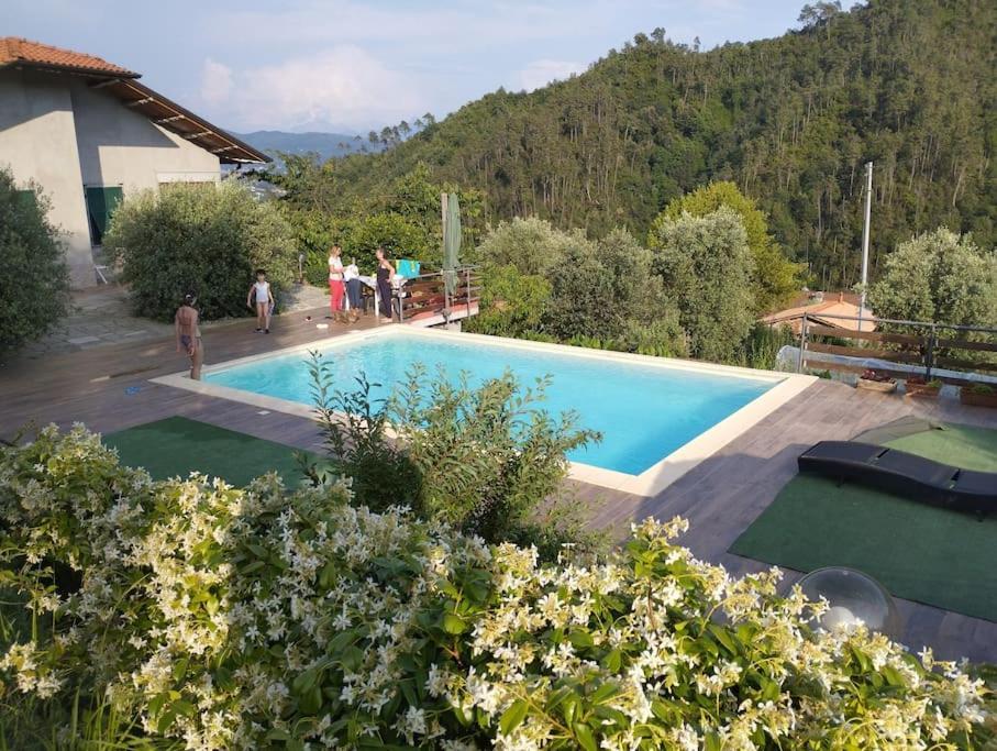 Villa Degli Ulivi Tivegna Exterior photo